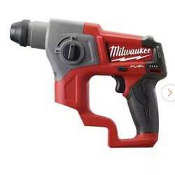 Milwaukee M12 FUEL 12V Lithium-lon 5/8 in. Brushless Cordless SDS-Plus Rotary Hammer (Tool-Only)