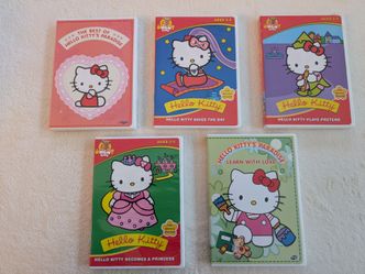 Lot of Hello Kitty DVD movies