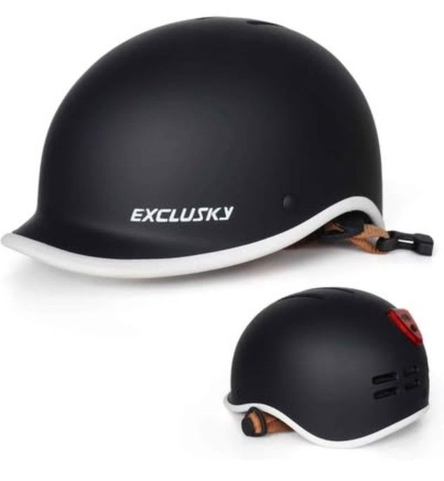 Bike Helmet for Men Women,Adult Bike Helmet with USB Rechargeable Rear Light