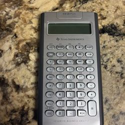 Texas Instruments BA II 2 Plus Professional Advanced Business Analyst Calculator