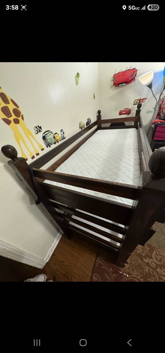 Twin Bunk Bed Hand Homemade