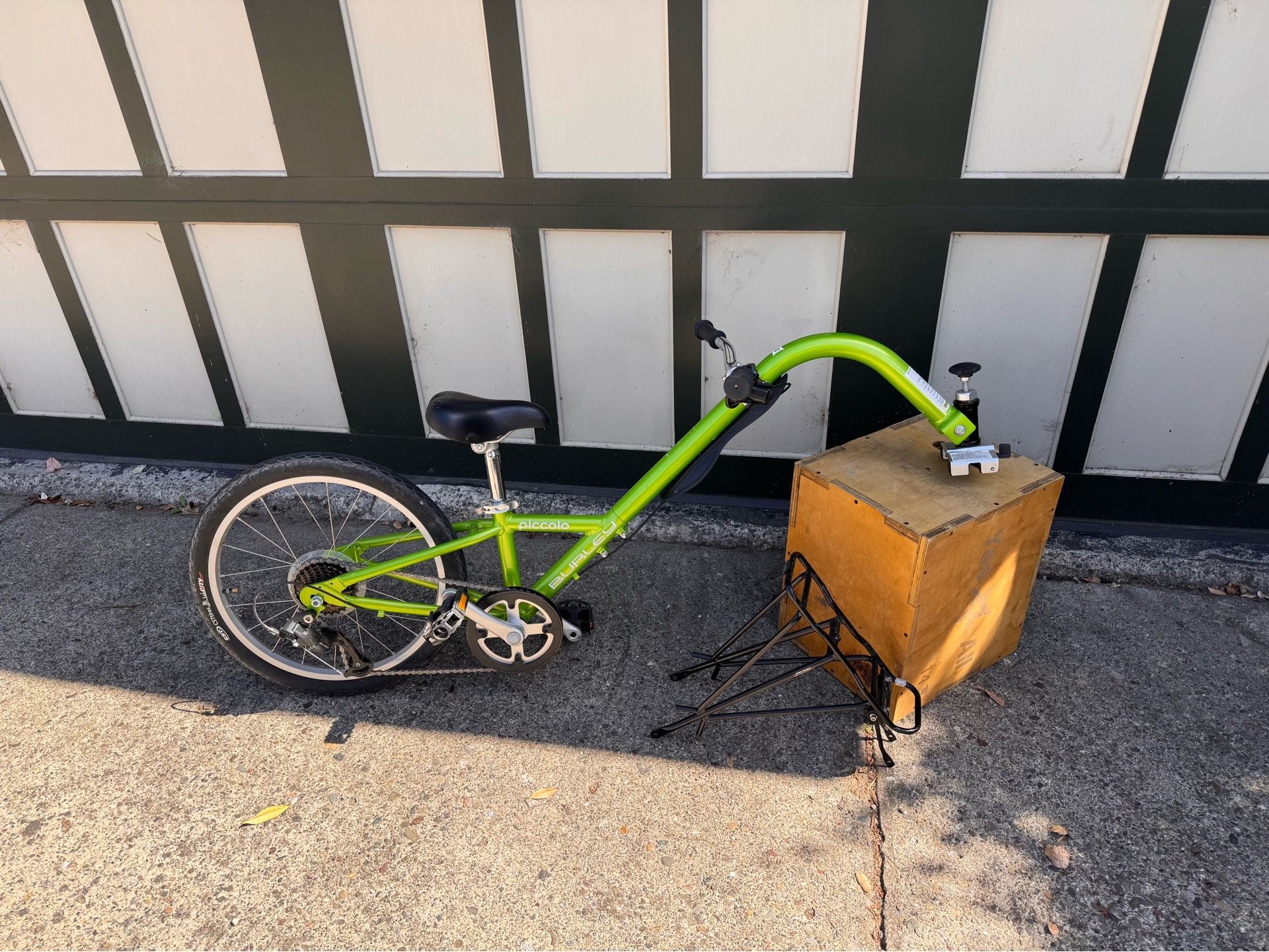 Burley Piccolo Trailer Cycle and Rack