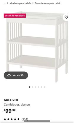 IKEA baby changing table