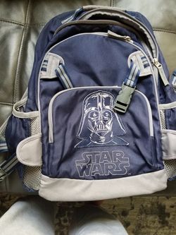 Pottery Barn Kids Backpack Star Wars Darth Vader EXCELLENT CONDITION