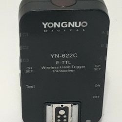 Yongnuo YN-622C E-TTL Wireless Flash Transceiver for Canon https://offerup.com/redirect/?o=WU42MjJDLldvcmtz Tested 