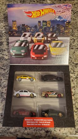 Hot Wheels Japanese Multipack of 6