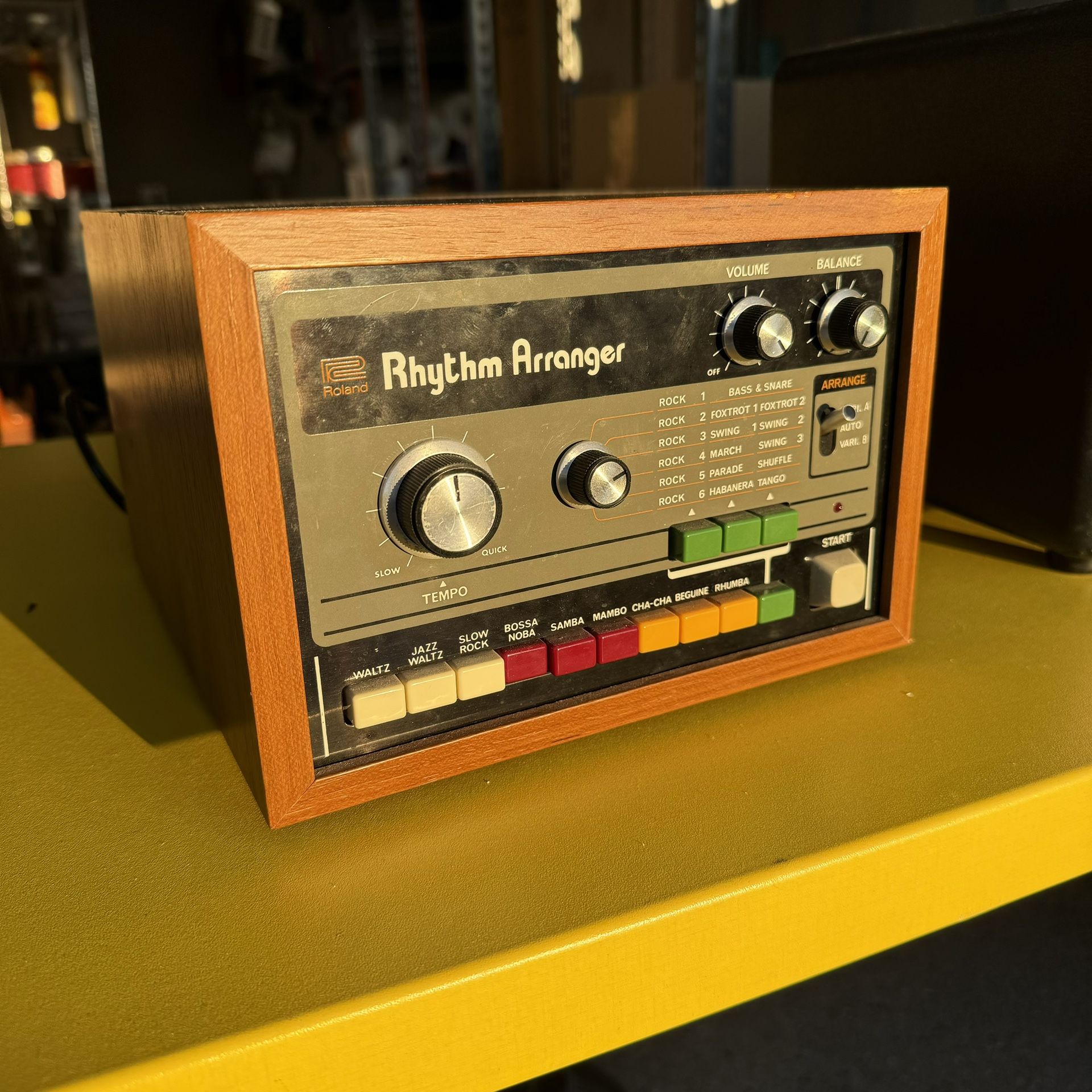 Vintage Roland TR-66 TR66 Drum Machine 