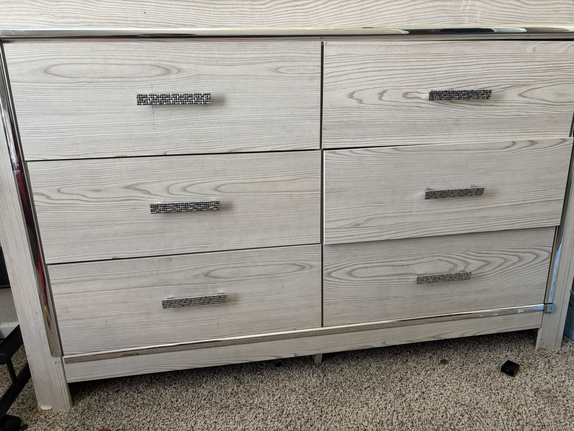 Dresser With Mirror + Nightstand (optional)