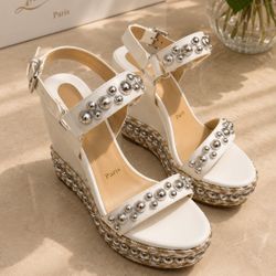 Sandalias, tipo cuña de mujer size 39