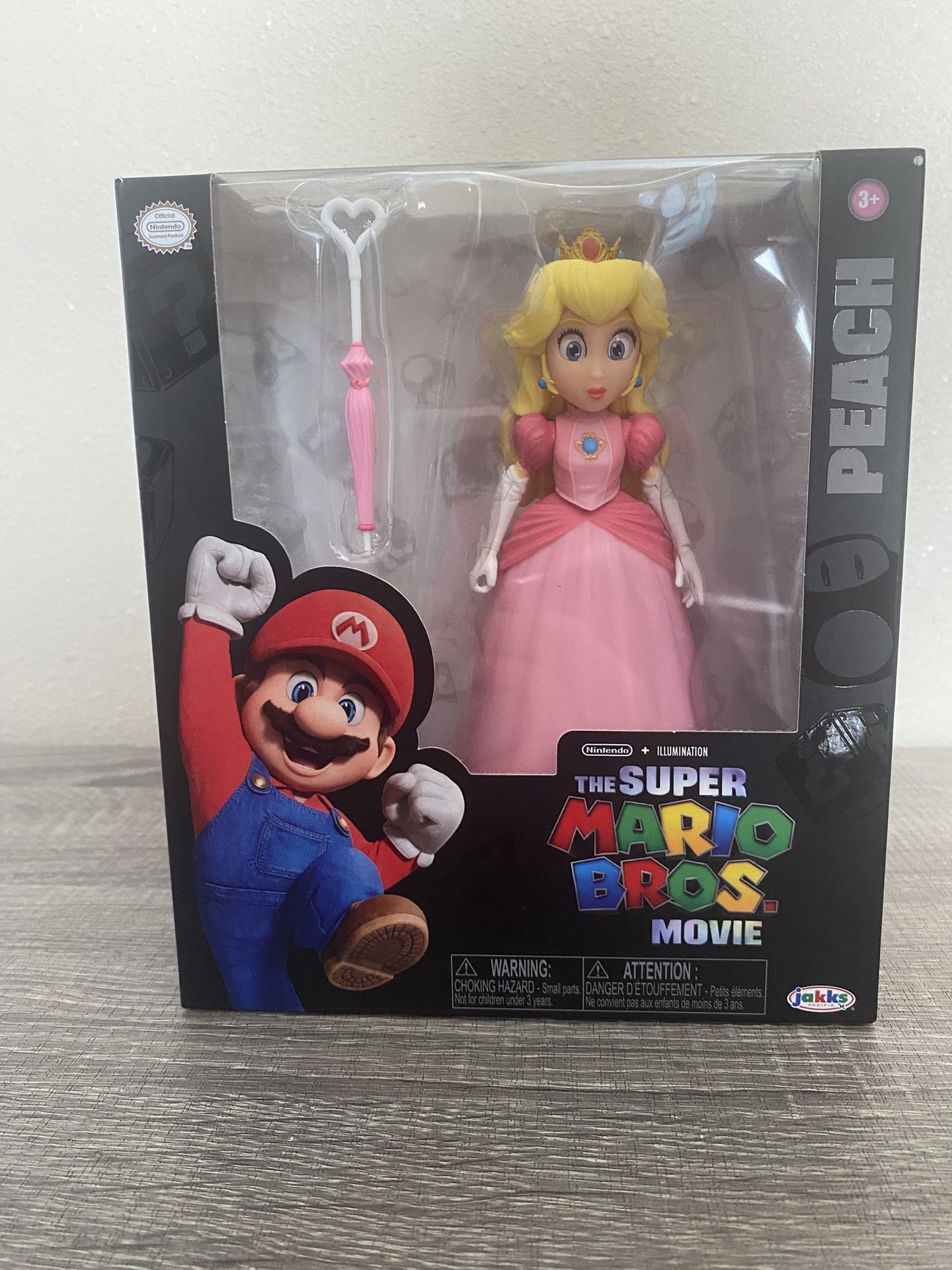 The Super Mario Bros. Movie Jakks Pacific Peach