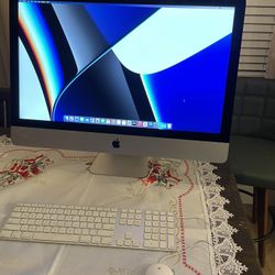 Apple iMac 2017 - 3.4ghz Core i5 Processor 27-inch 5K Retina display 16gb Ram 1tb HDD Ventura macOS. Wired Keyboard And Mouse  