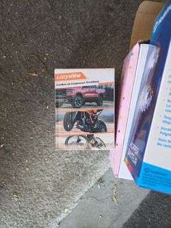 Tire air compressor new in box inflation power