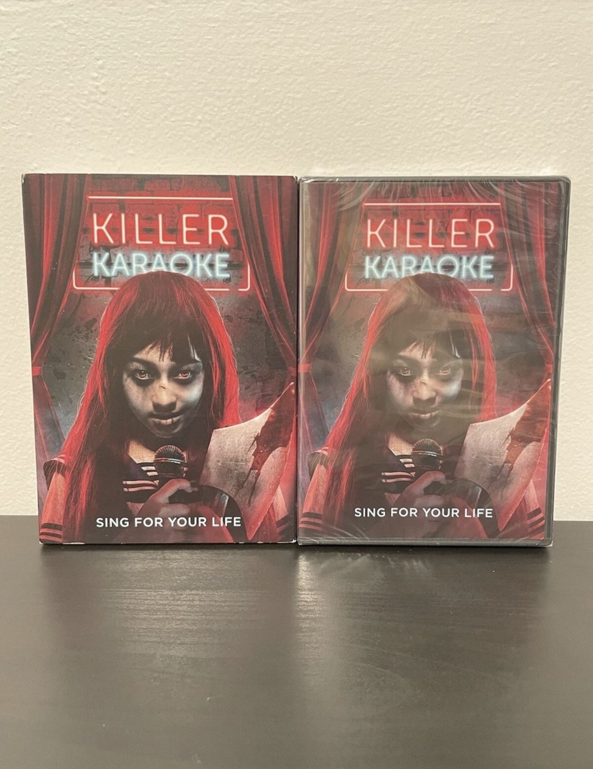 Killer Karaoke DVD Movie NEW SEALED Horror Slipcover Ghosts Unrated 2017