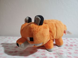 Minecraft Orange Fox Plush Stuffed Animal