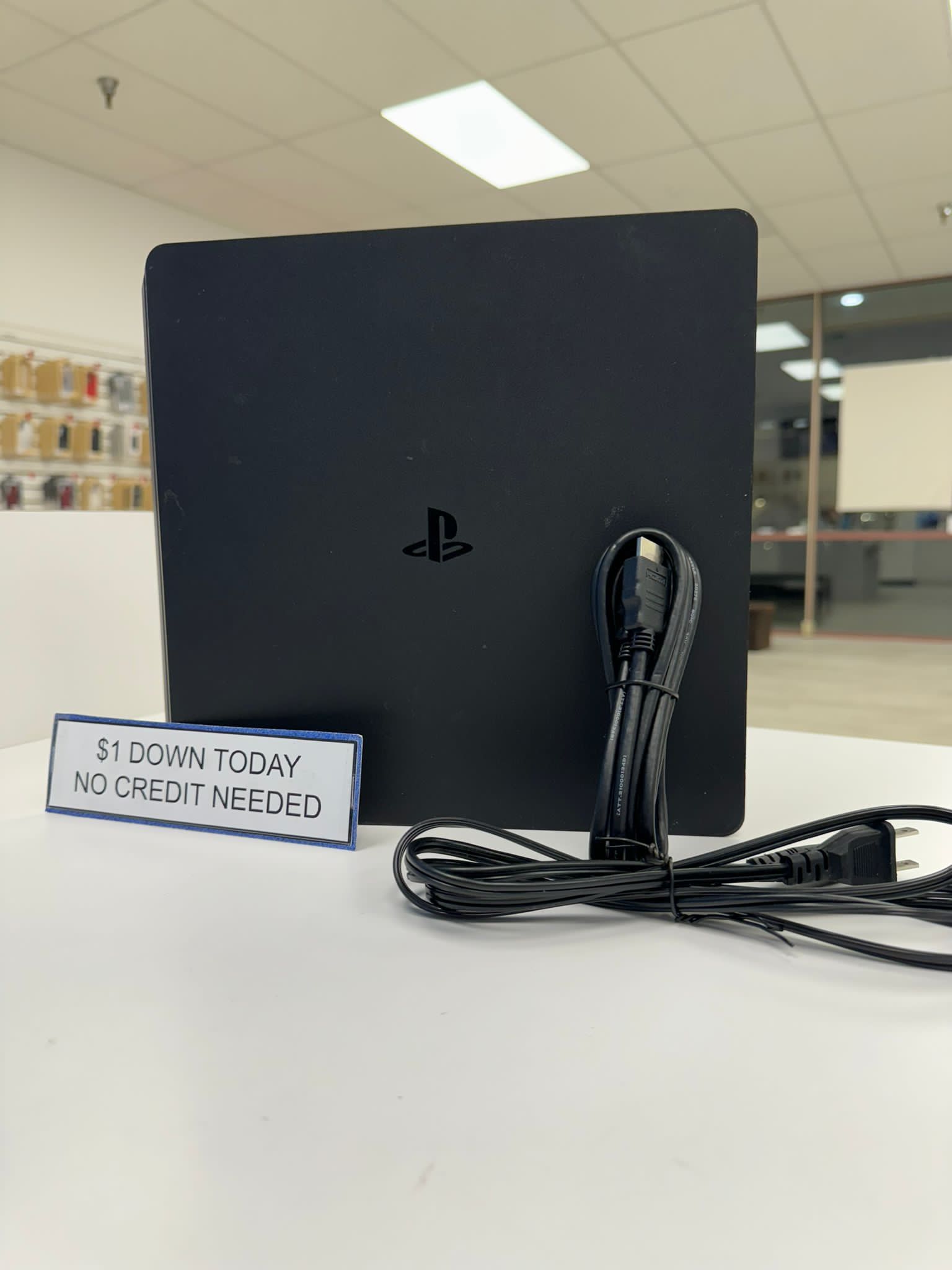 Sony PlayStation 4 PS4 Slim Gaming Console - Pay $1 Today to Take it Home and Pay the Rest Later!