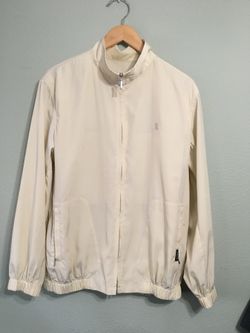 Lavin beige designer windbreaker Nike