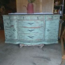 Beautiful Solid Wood Credenza
