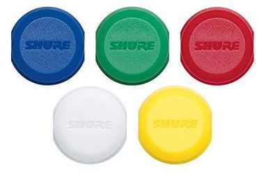 Shure WA621 ID Caps for BLX2 Handheld Transmitters (set of 5)
