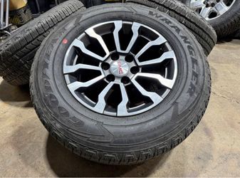 FREE DELIVERY 2023 GMC Sierra AT4 OEM Factory 18 Wheels Rims Silverado (contact info removed)4 Tires 275/65/18