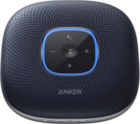 Anker PowerConf Speakerphone, Zoom Certified Conference Speaker with 6 Mics