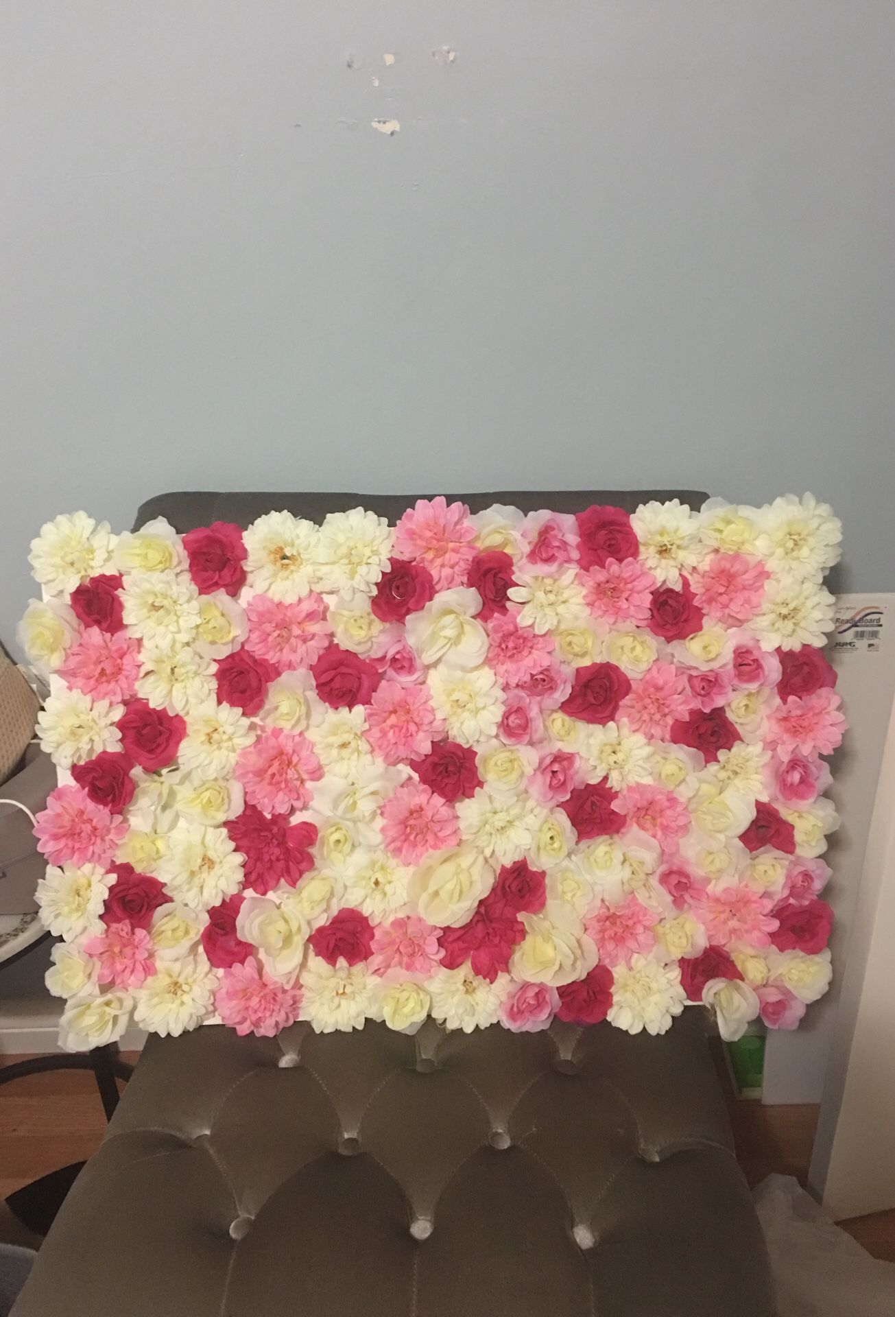 Floral wall frame
