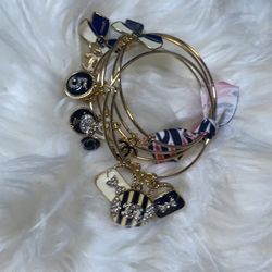 Blue & White Charm Set