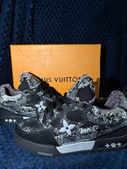Louis Vuitton Skate Trainer Black Swarovski Monogran