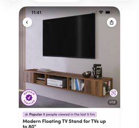 Floating media unit