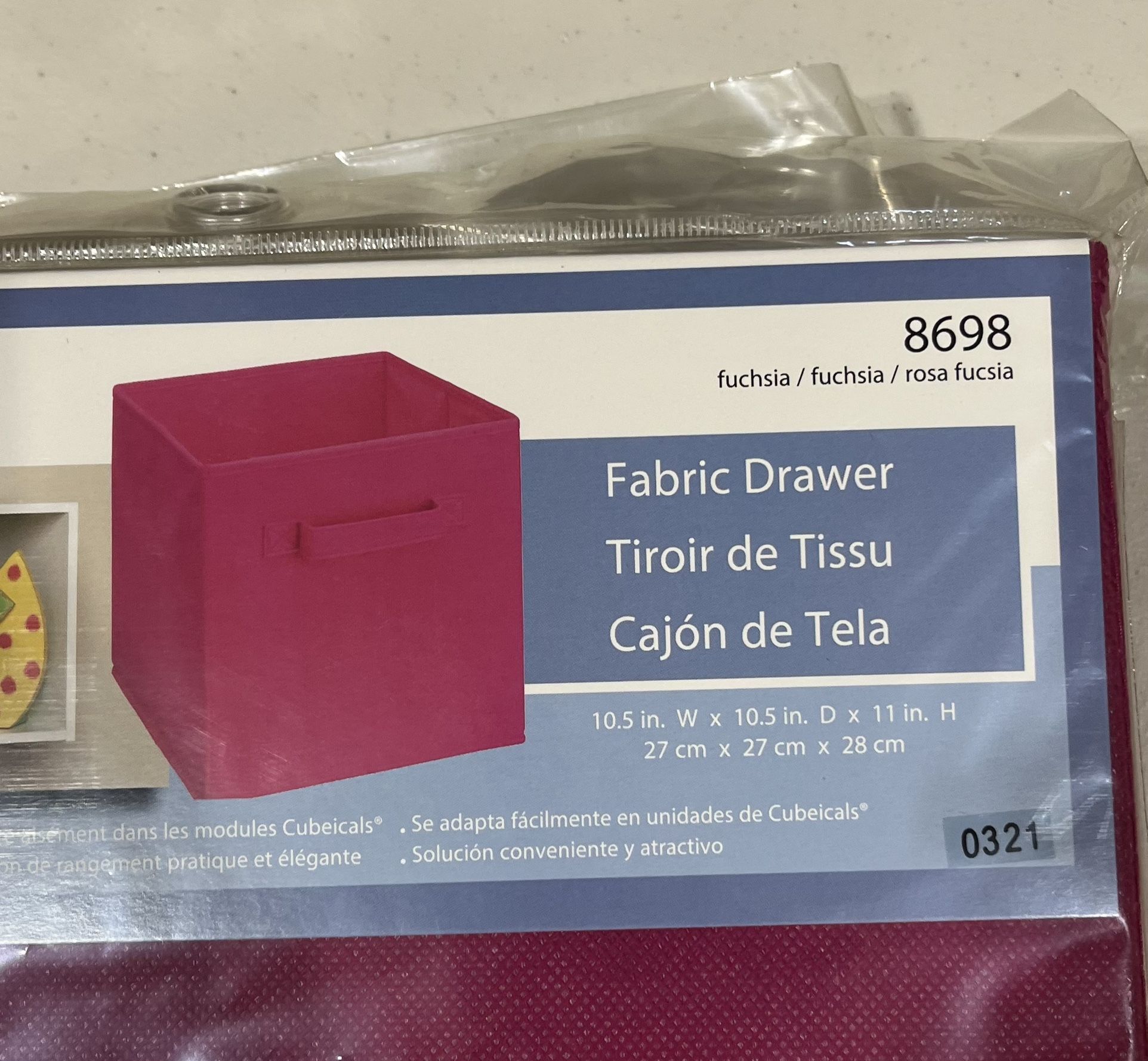 Fabric Storage Drawer