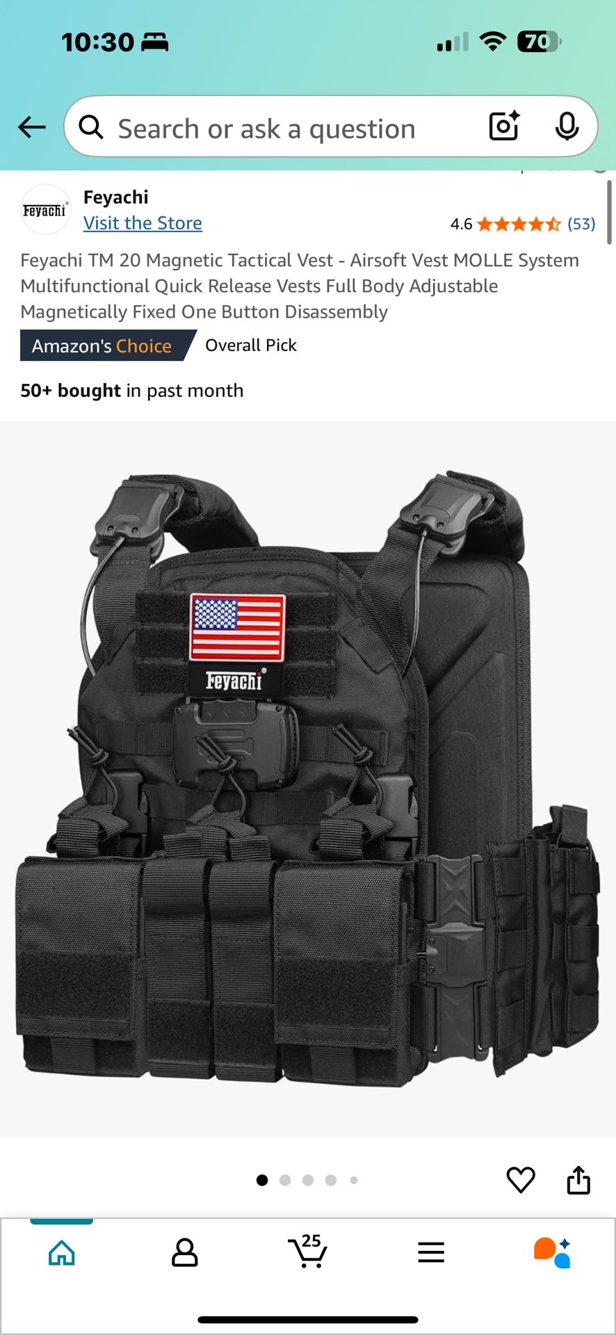 Tactical Vest-Military Green Color