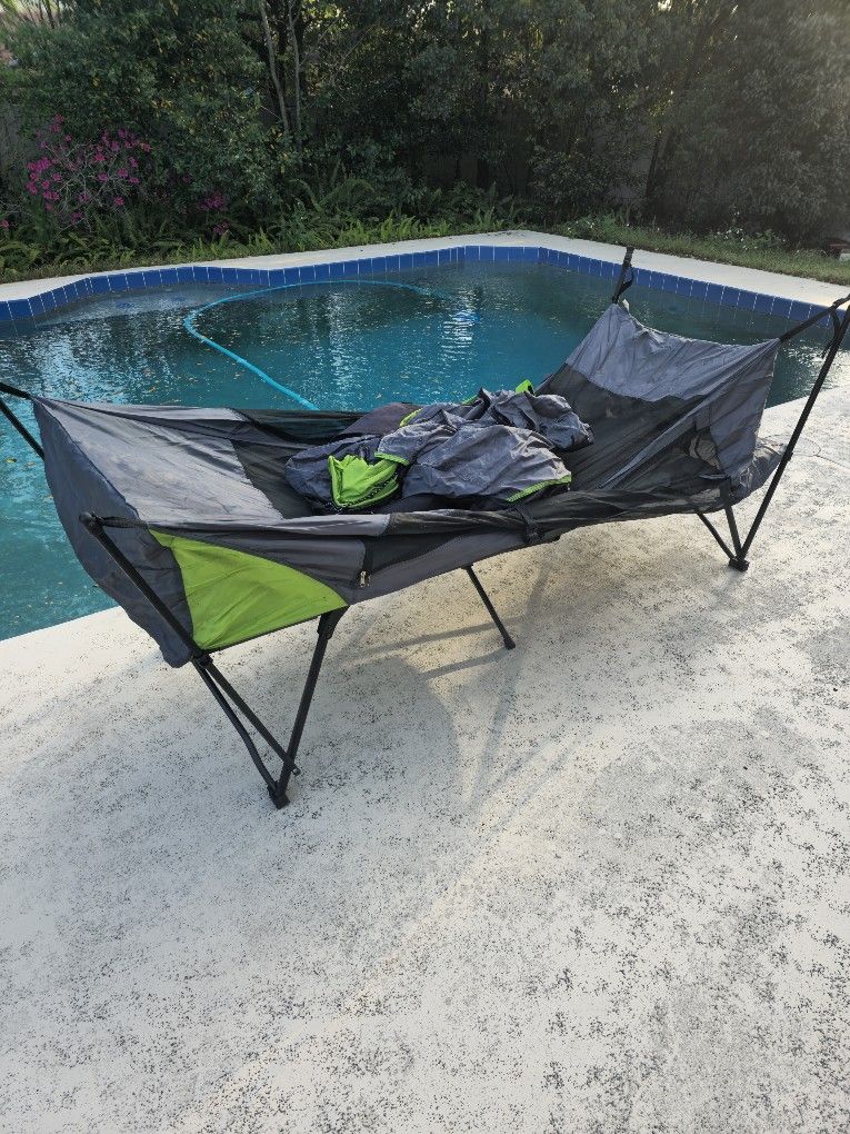1 Person Instant Tent Cot Ozark Trail Pop Up Tent Foldable Camping Hiking Equipment