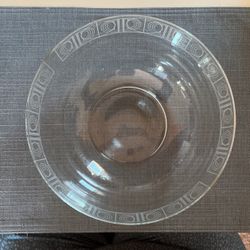 Frank Lloyd wright Glass Bowl with Gate Design