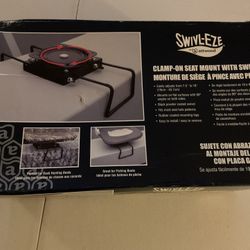 SWIVL-EZE CLAMP ON SEAT MOUNT WITH SWIVEL 