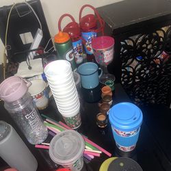 Disneyland cups, and many more take all for $10