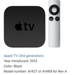 Apple TV Gen3