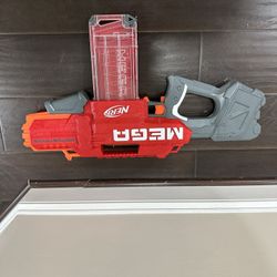 Super Cool Mega Nerf Gun Takes Mega Bullets