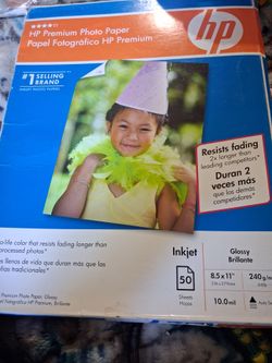 Hp Premium Photo  paper