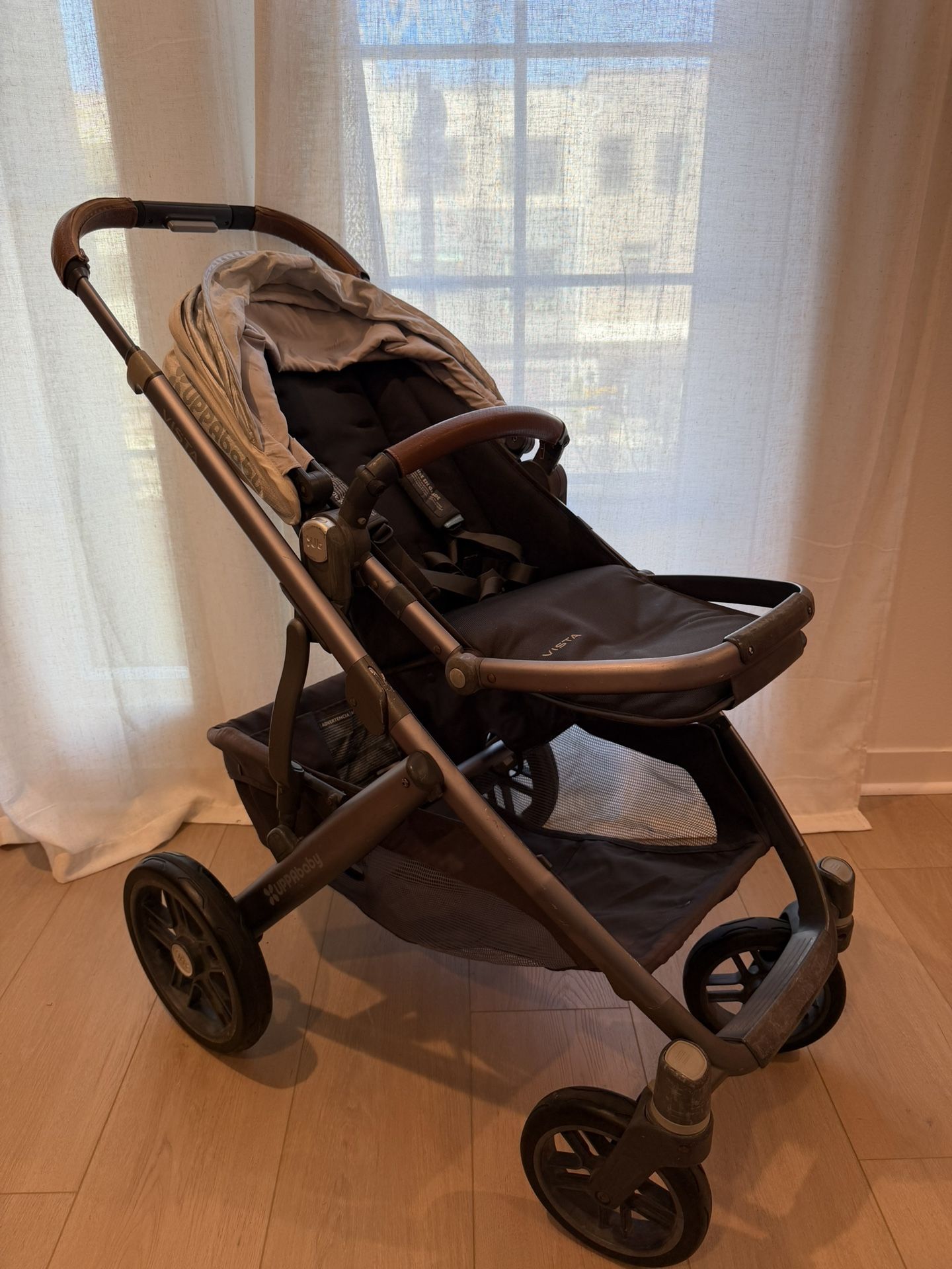 UPPAbaby Vista Stroller + Toddler Seat + Bassinet