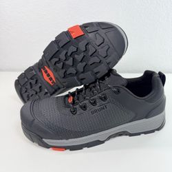 Brunt Ryng Low Comp Toe Boots Mens Size 12 Black Work Slip Resistant Safety New
