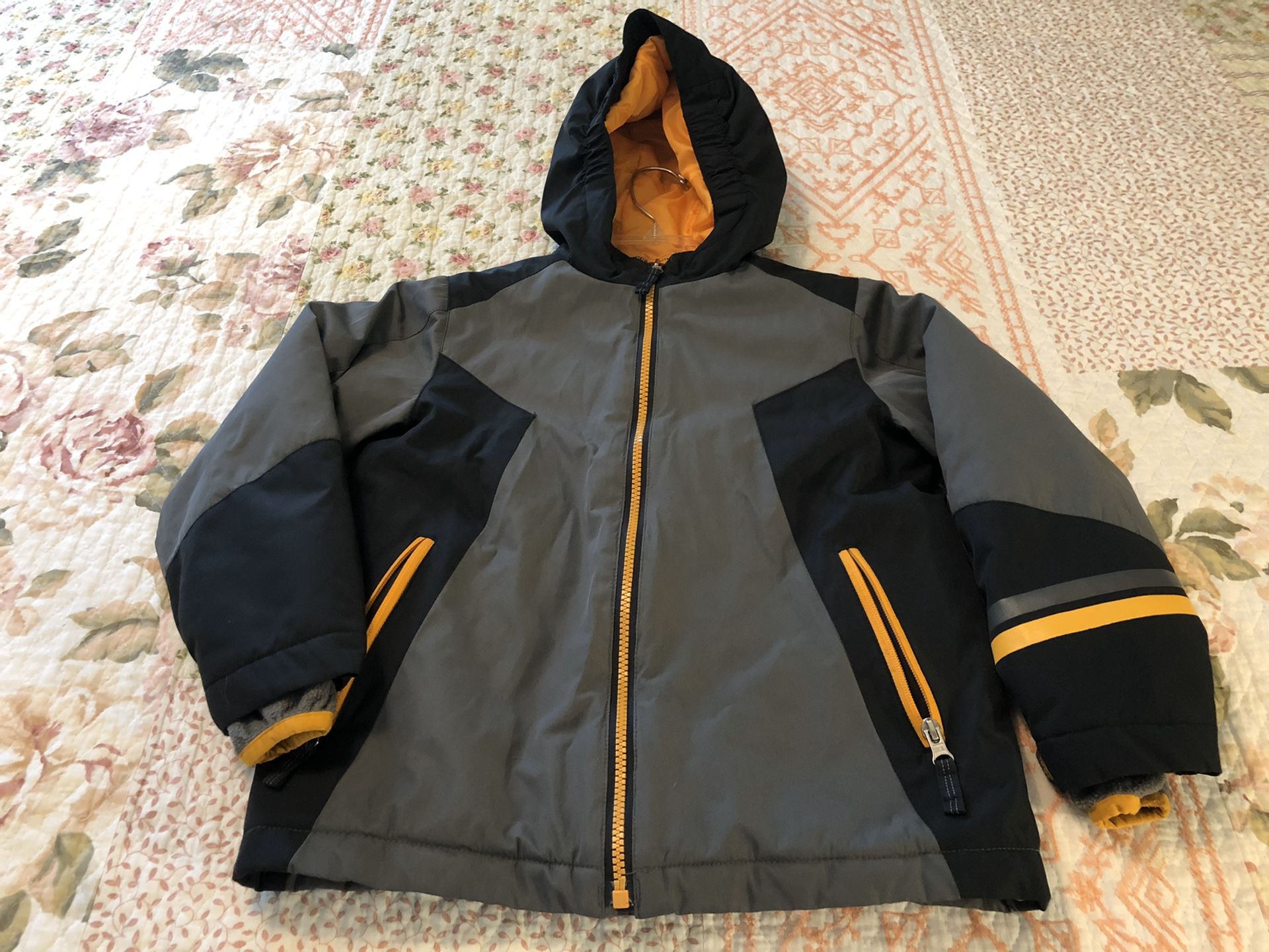 Boys Land’s End Squall Waterproof Winter Coat Size 5/6