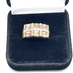 Sterling Gold Washed Ring