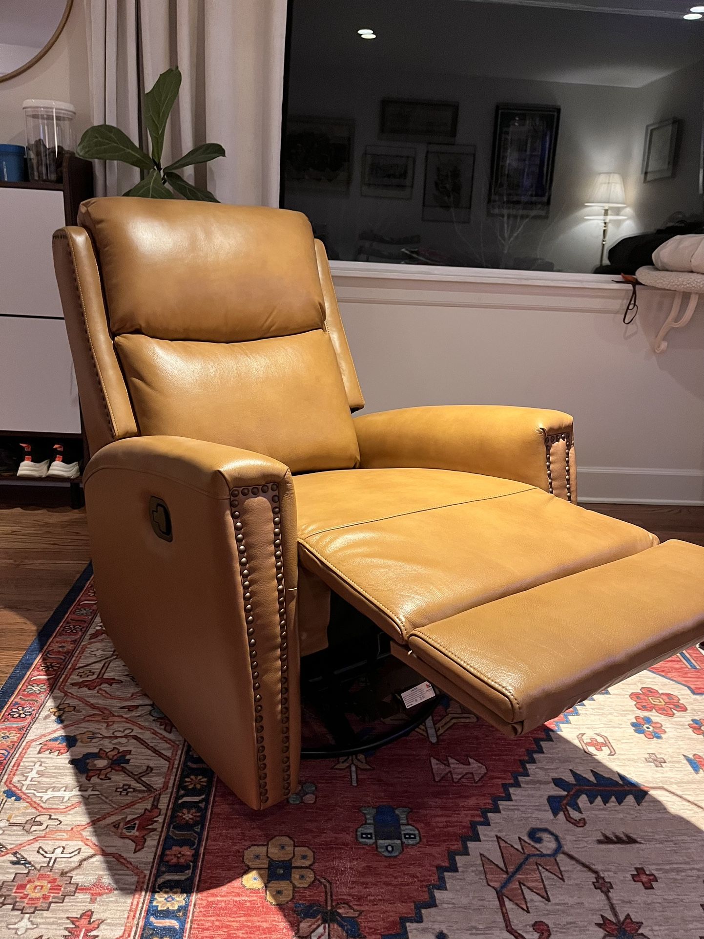 New leather Recliner, Swivel, Glider Chair! 