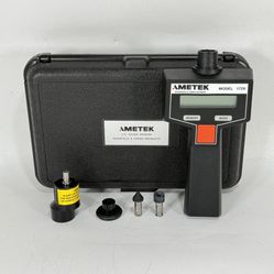 AMETEK Model 1726 Dual Function Digital Tachometer Handheld Meter in Case