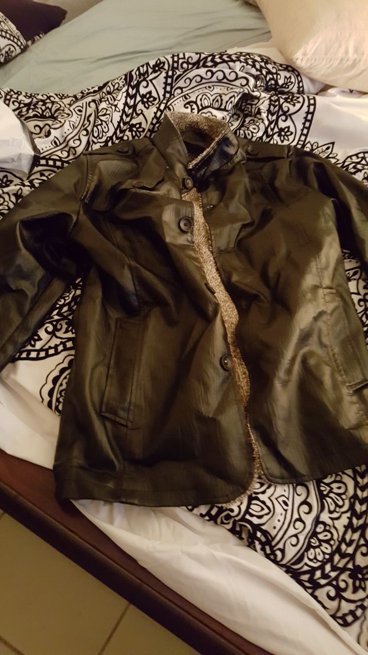 New Faux Leather Jacket