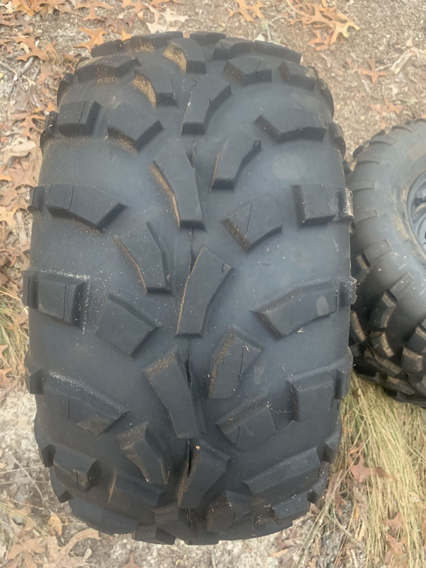 Off Polaris ranger Does have a small cut on one of the front tires could use a tube