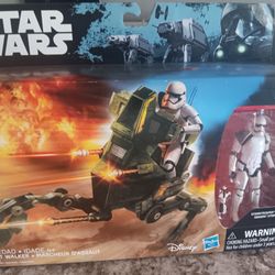 STAR WARS ASSAULT WALKER with Stormtrooper Sergeant (Hasbro, 2016) NEW