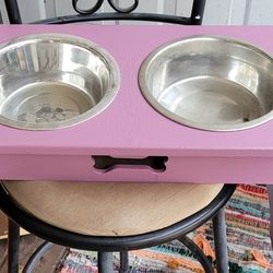 Raised Dog Food Bowl
