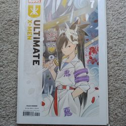 Ultimate X-Men #7 Peach Momoko Variant Comic Cover