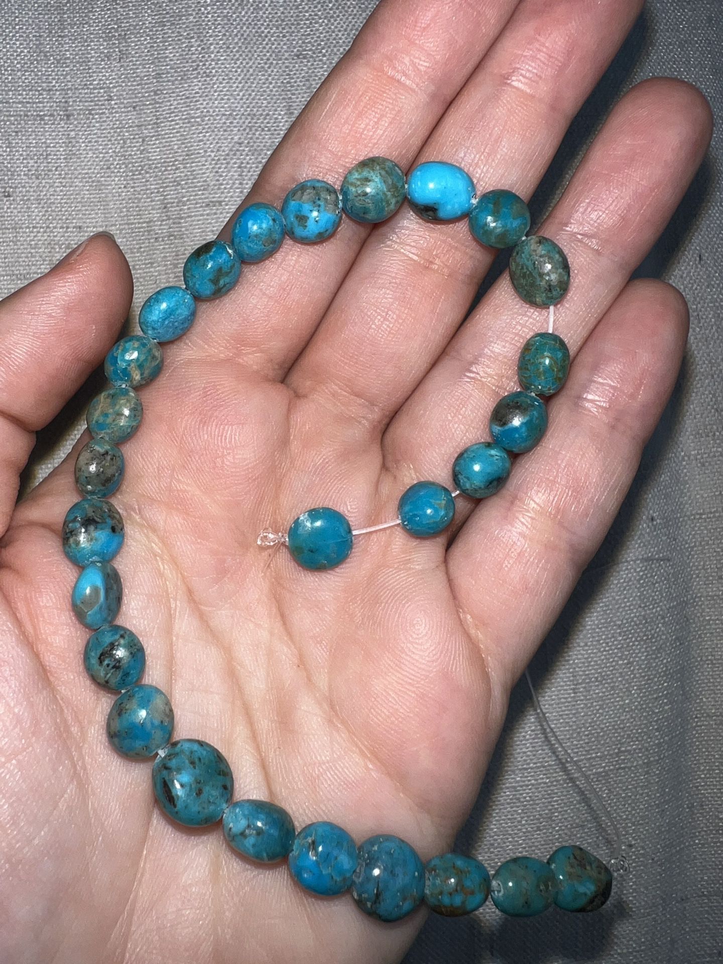 Kingman Turquoise Beads 