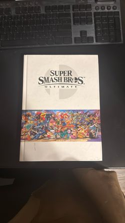 Smash Bros Ultimate hardcover guide